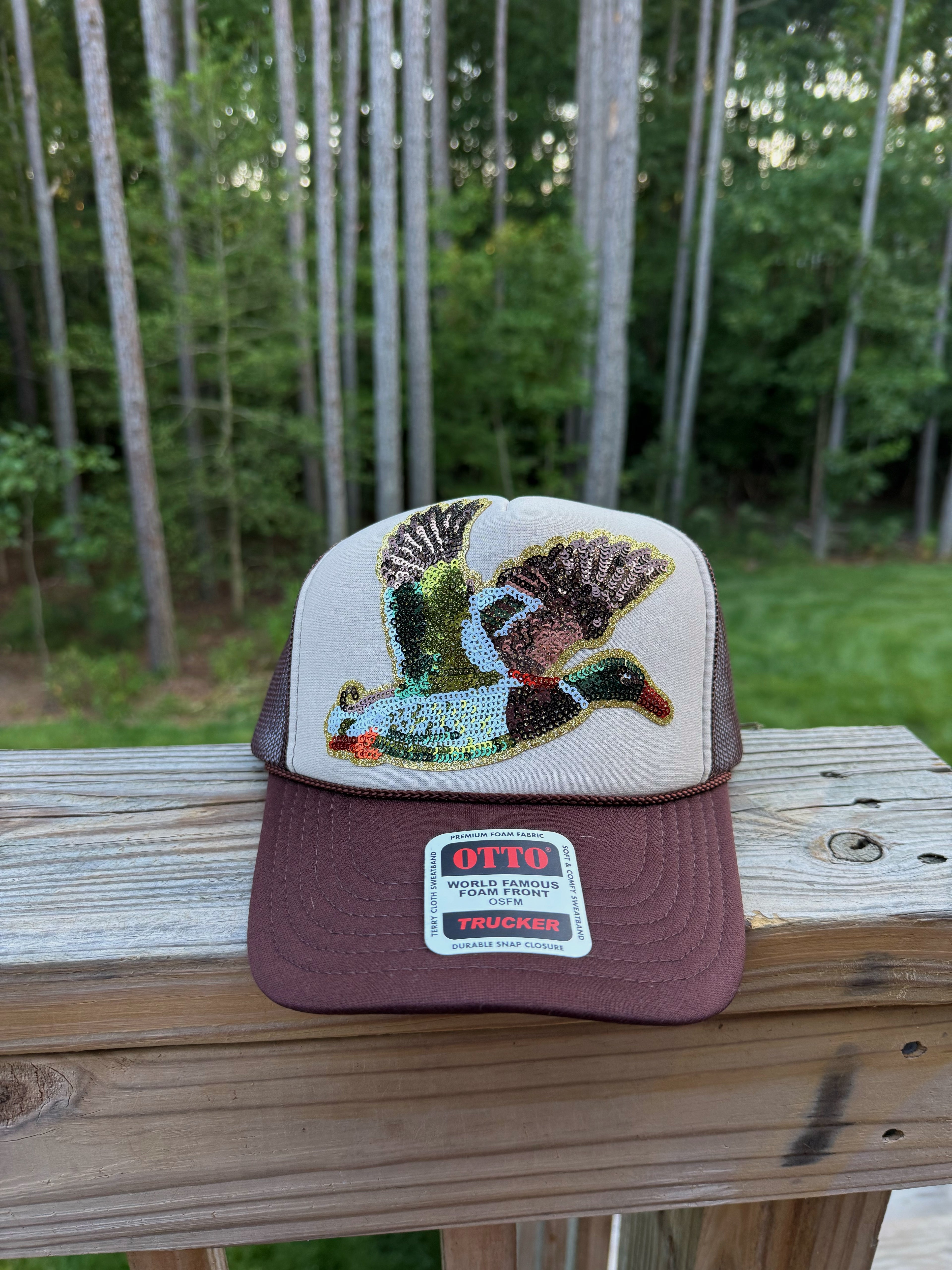 Pre-Order Sequin Duck Hat