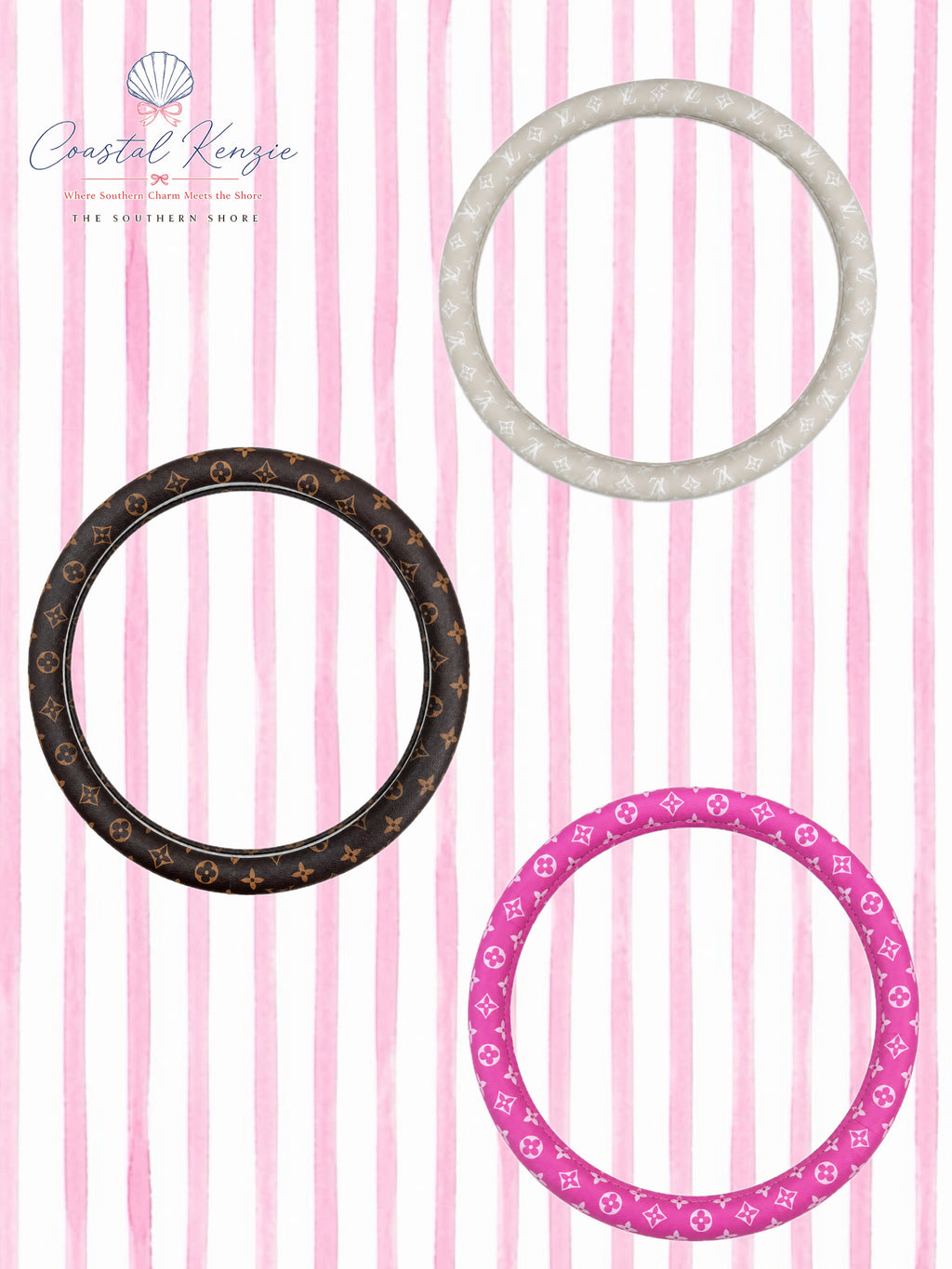 LV steering wheel cover
