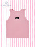 Lulu Mac Pink Tank Top